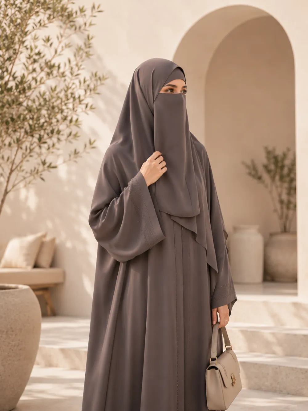 حذاء لجام حصان أنيق مسطح